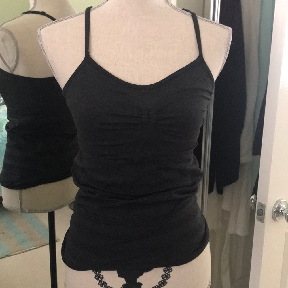 Lululemon tank. Dark grey size 6